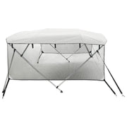 Bimini di Prua Pareti Laterali Rete 4 Archi 243x(170-182)x137cm