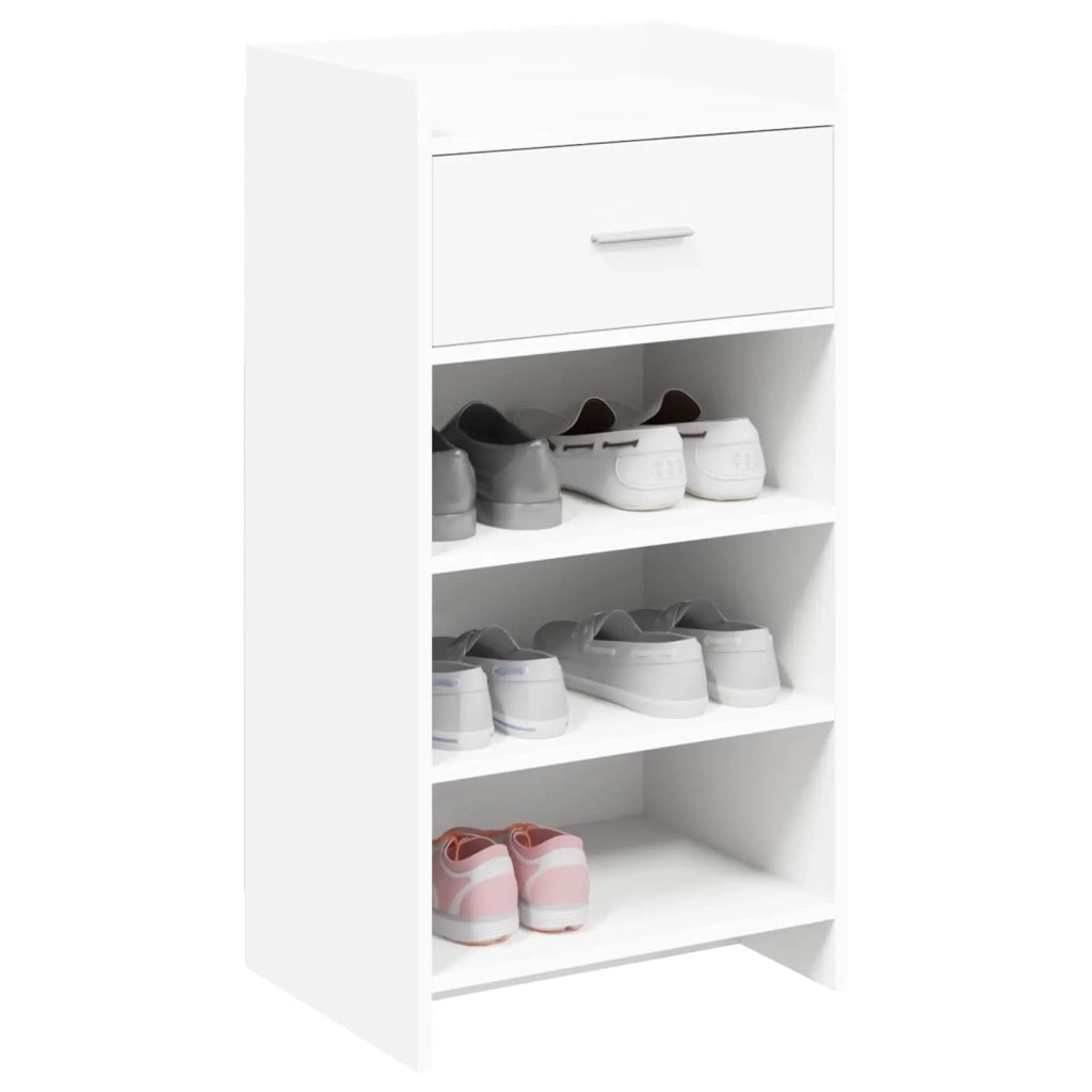 Mobile per scarpe Bianco 48 x 36 x 92 cm Legno ingegnerizzato 8011347