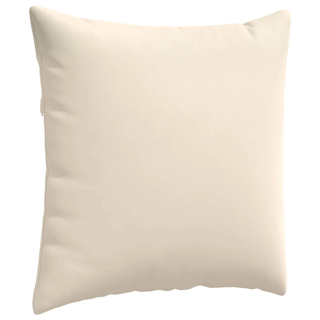 Cuscini da Divano 2 pcs Beige 80 x 80 cm Tessuto
