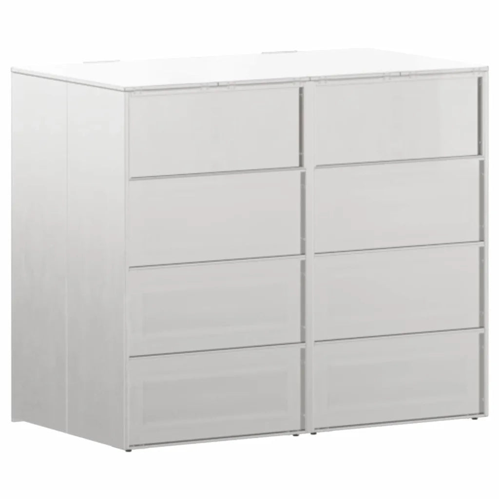 Contenitore per Rifiuti per 3 Bidoni 340 x 77.5 x 115.5 cm