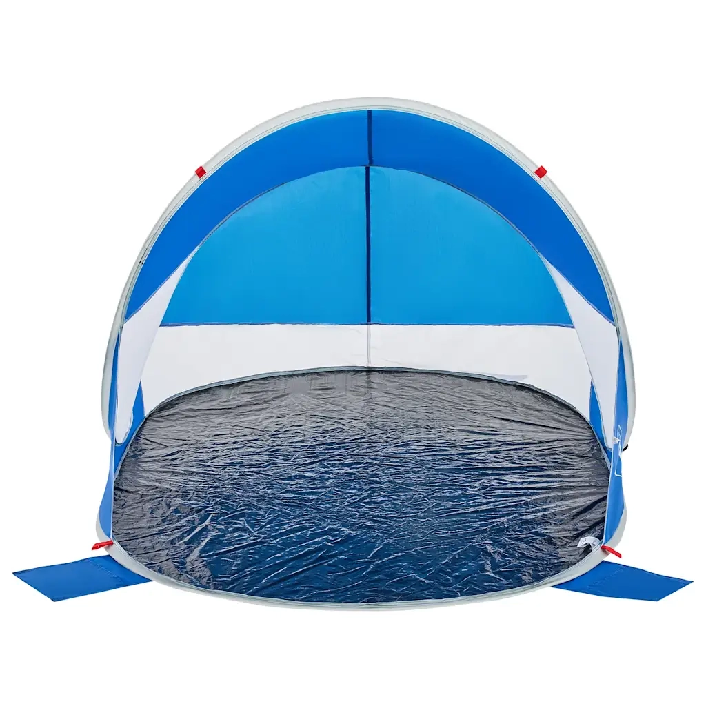 Tenda da Spiaggia Pop-Up - Tenda da campeggio Azzurra Impermeabile 529038