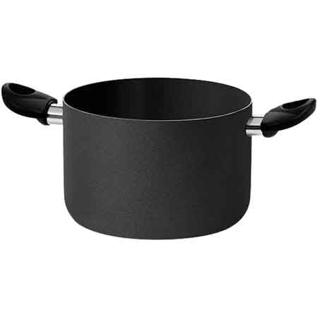 PENTOLA 'BLACK LINE' Ø cm 18x13,5h - cap.3 lt - PENTALUX