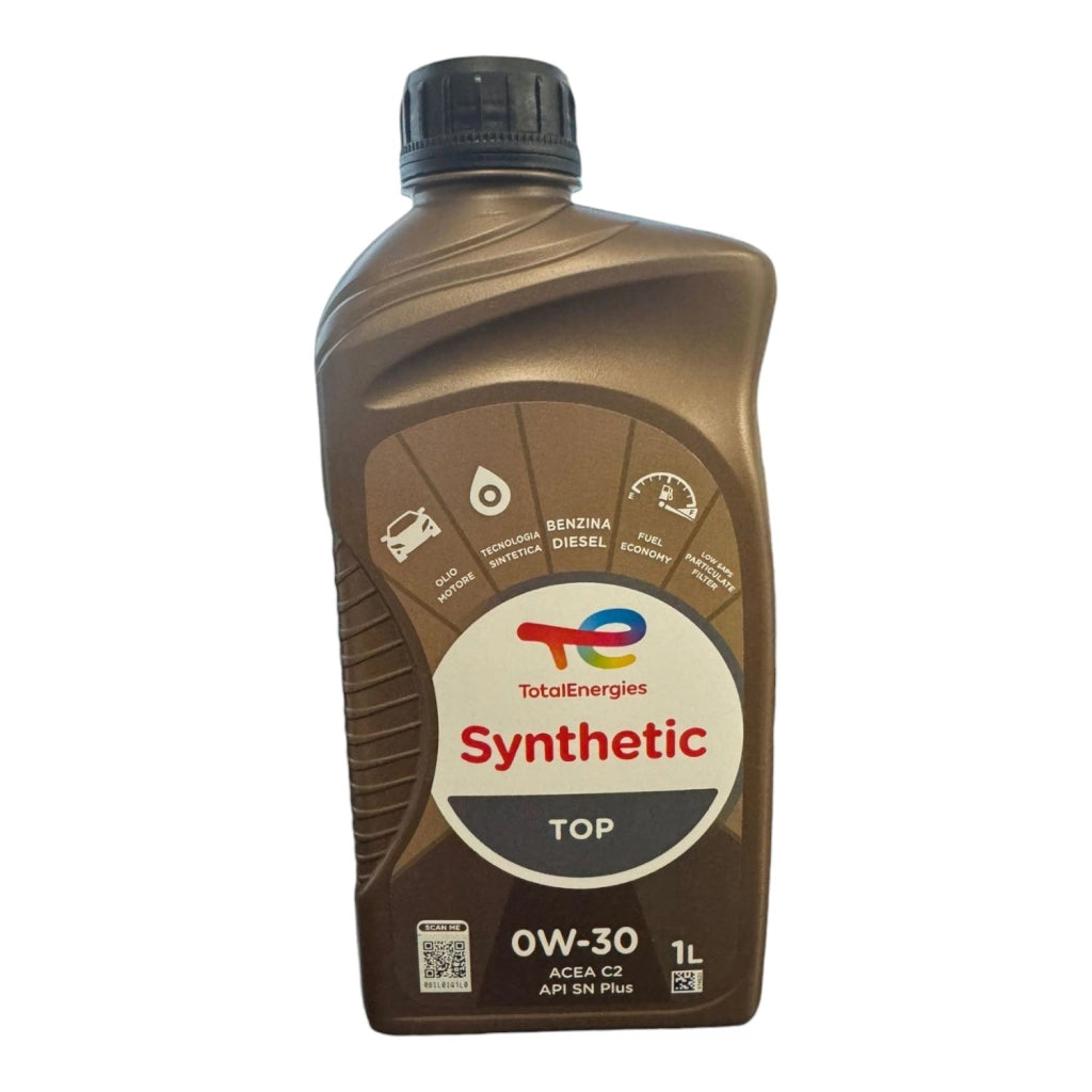 OLIO LUBRIFICANTE TOTAL SINTETICO TOP 0W30 LT.1