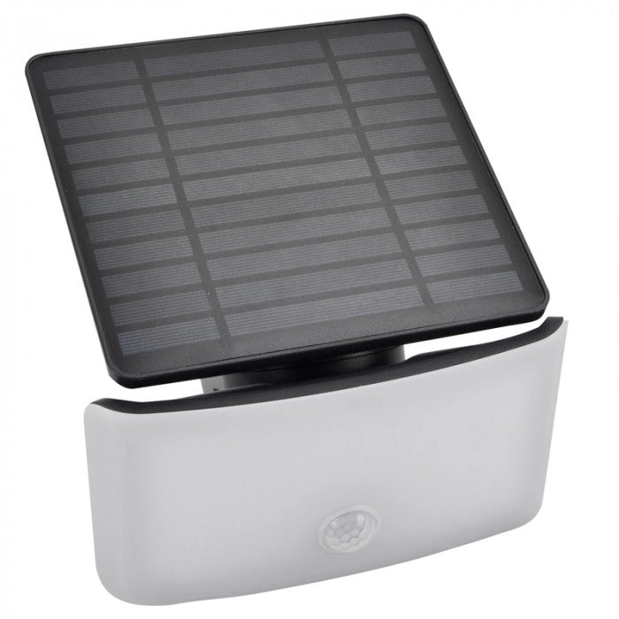 Faretto solare LED 600lm PIR 4000K IP44 Ecolight regolabile