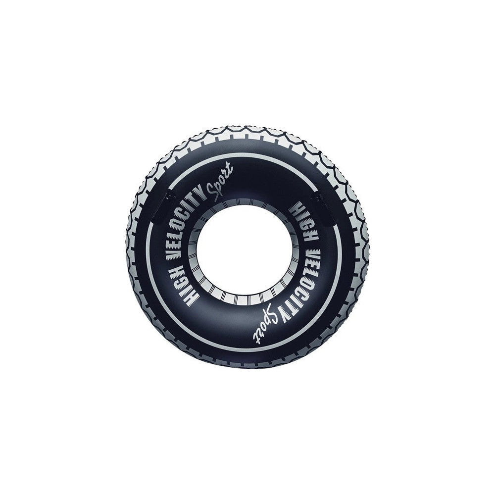 Trade Shop - Ciambella Gonfiabile Con Maniglie Forma Di Ruota Grande 119 Cm Gonfiabili -