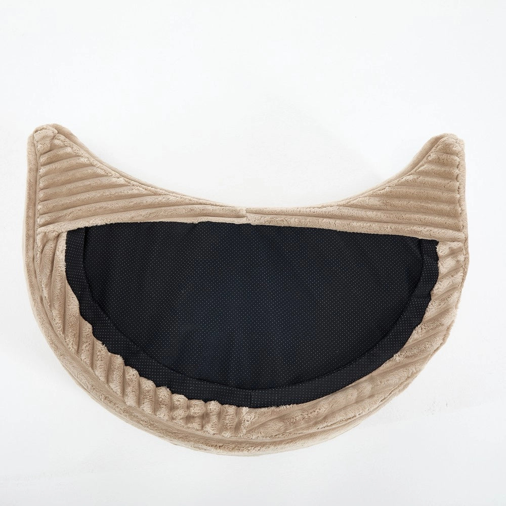 Divano letto ¨C Minimal ¨C tessuto imbottito con pouf