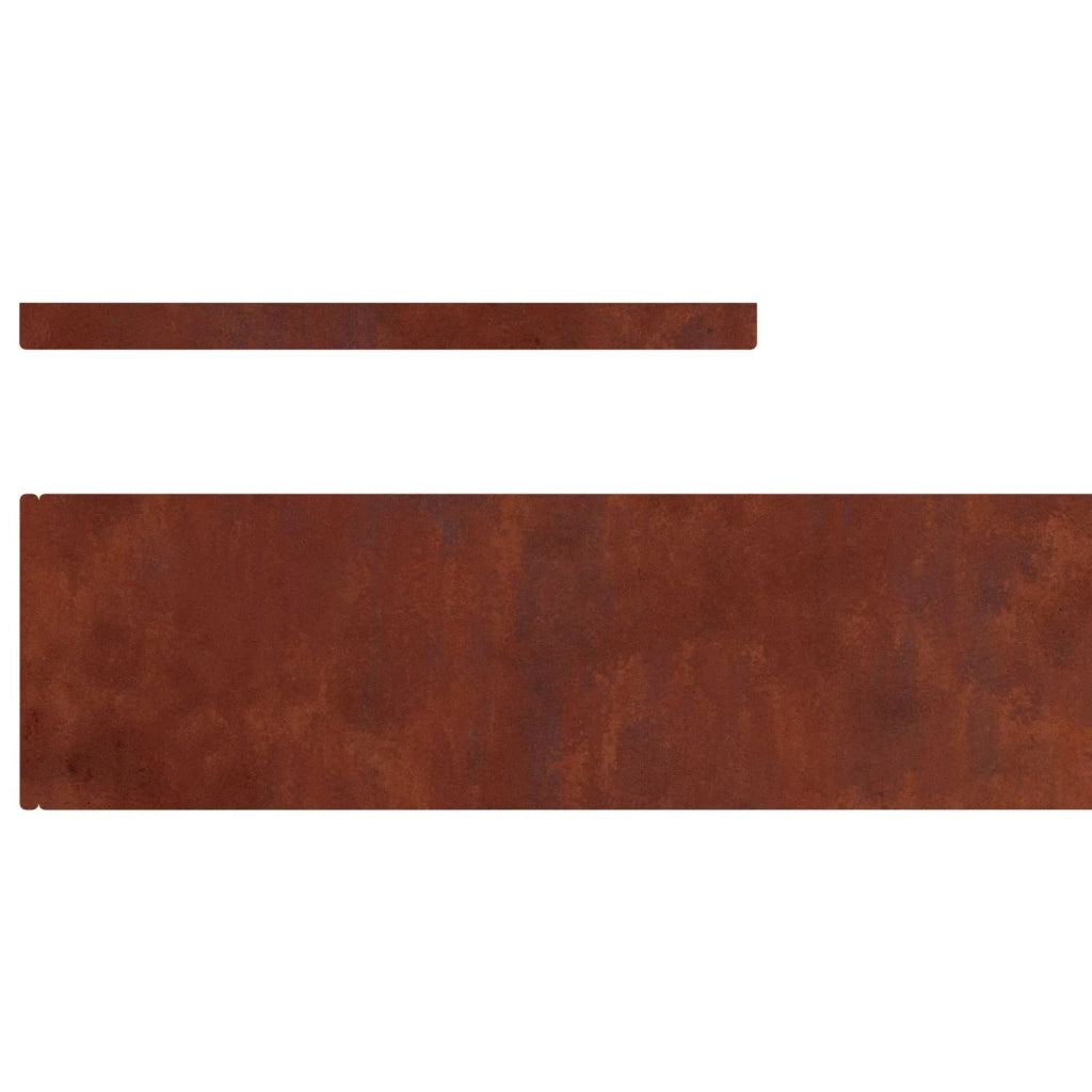 Bordura per Prato Ruggine 450 x 0.05 x 15 cm 868026
