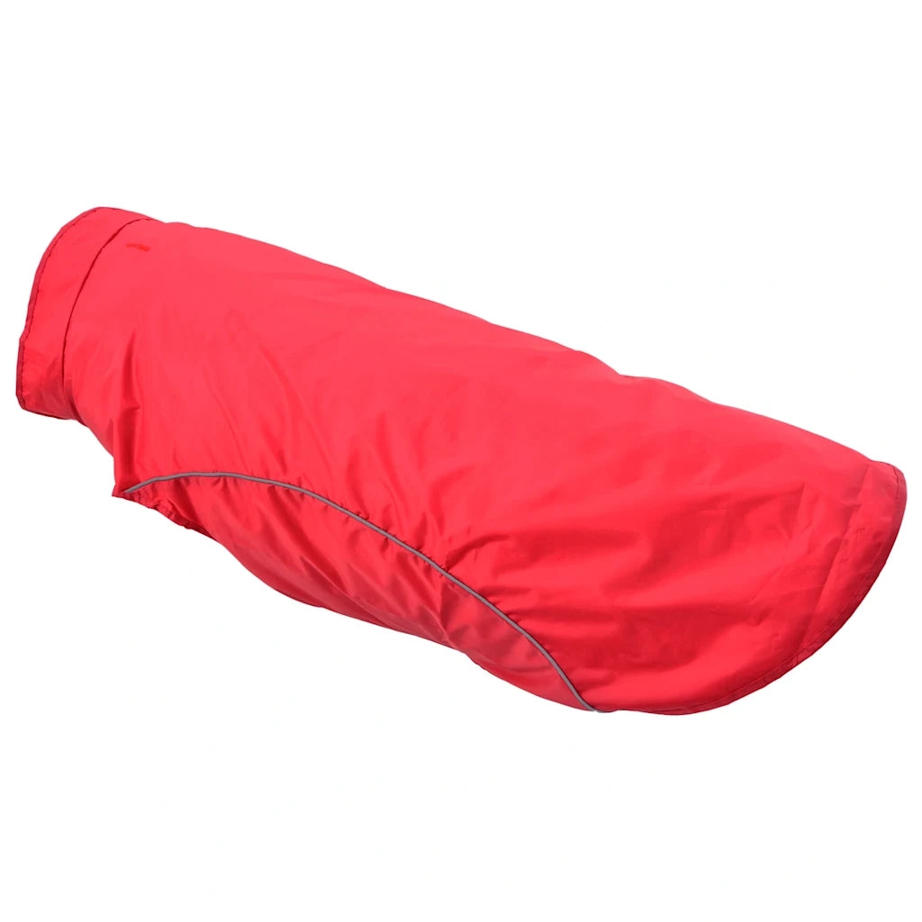 vidaXL Impermeabile per Cani con Strisce Riflettenti Poliestere 4XL