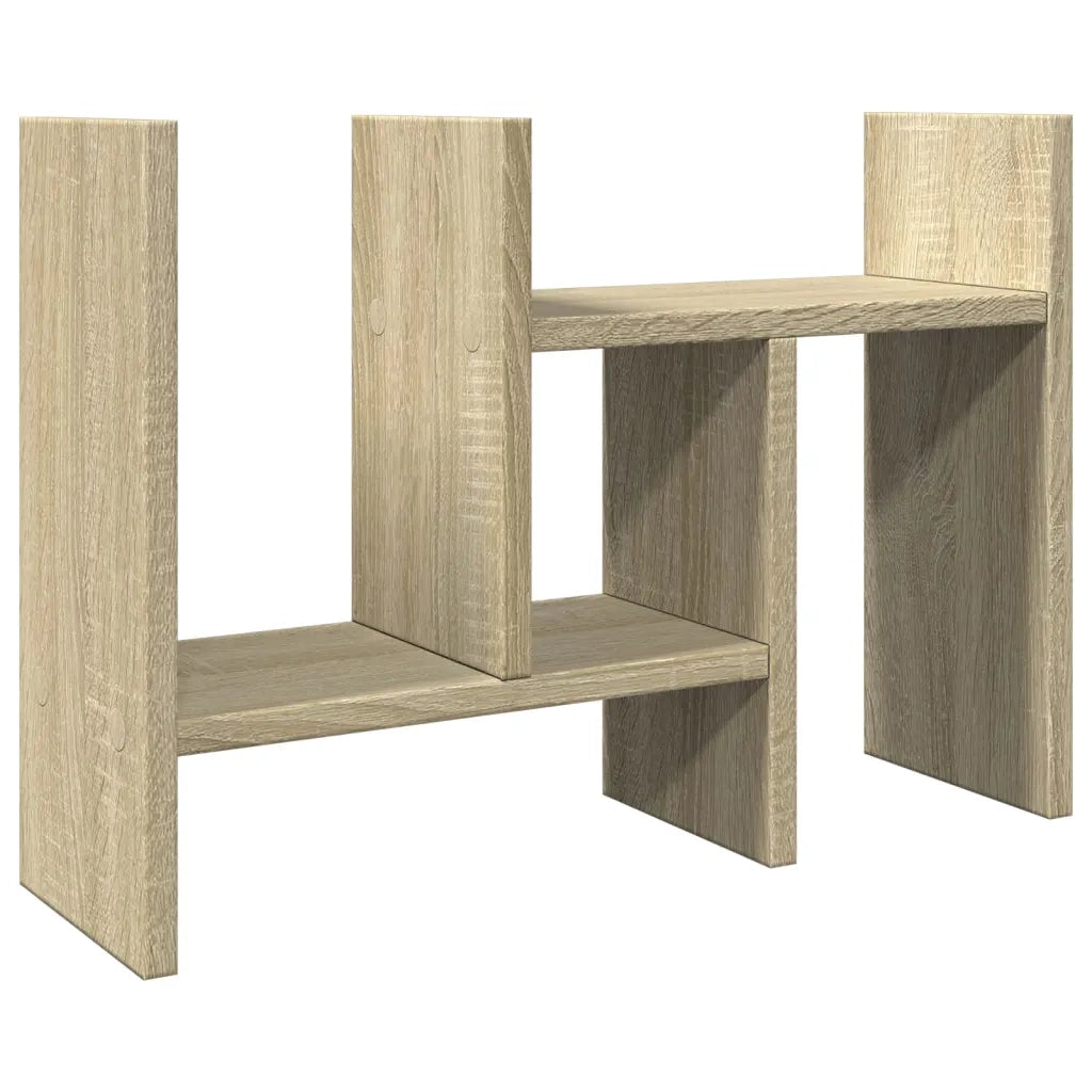 Organizer Scrivania Rovere Sonoma 34,5x15,5x35,5 cm Multistrato 848054