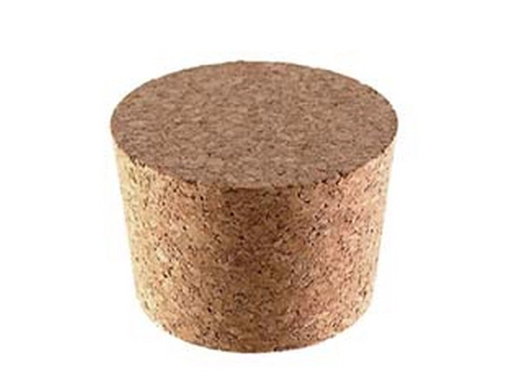 50pz tappo in sughero agglomerato "bonde/spine" per damigiane  - ø mm.80x75x35h. cod:ferx.fer244695