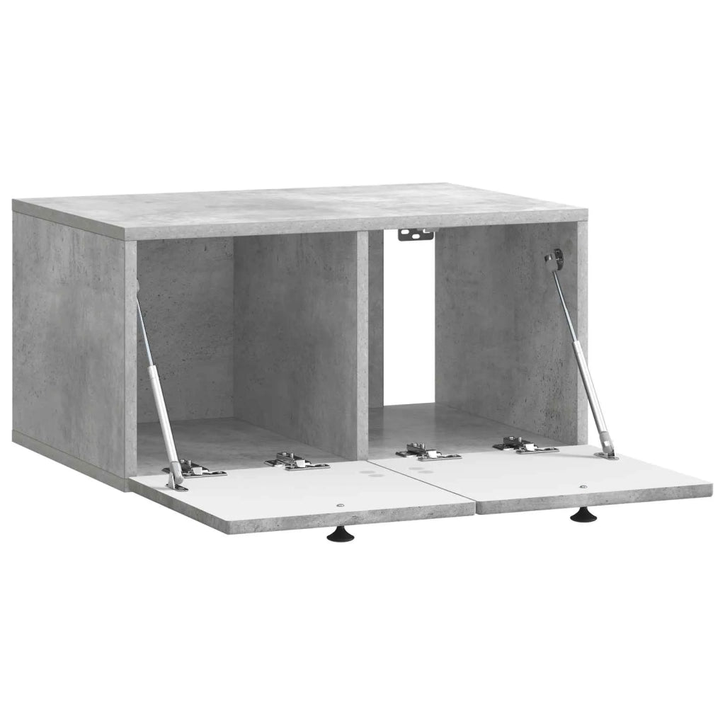 Mobile Porta TV da Muro Grigio Cemento 59,5 x 41 x 30 cm 897998