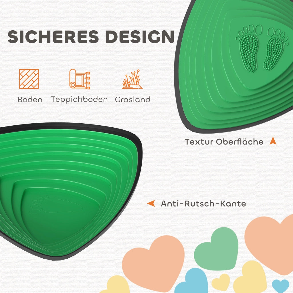 Set di 6 pietre per sentieri ¨C zephmum ¨C multicolore, antiscivolo, per esterno e interno, impilabili