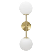 Lampada a Parete VKH53, Oro, Metallo, 15x21x55 cm