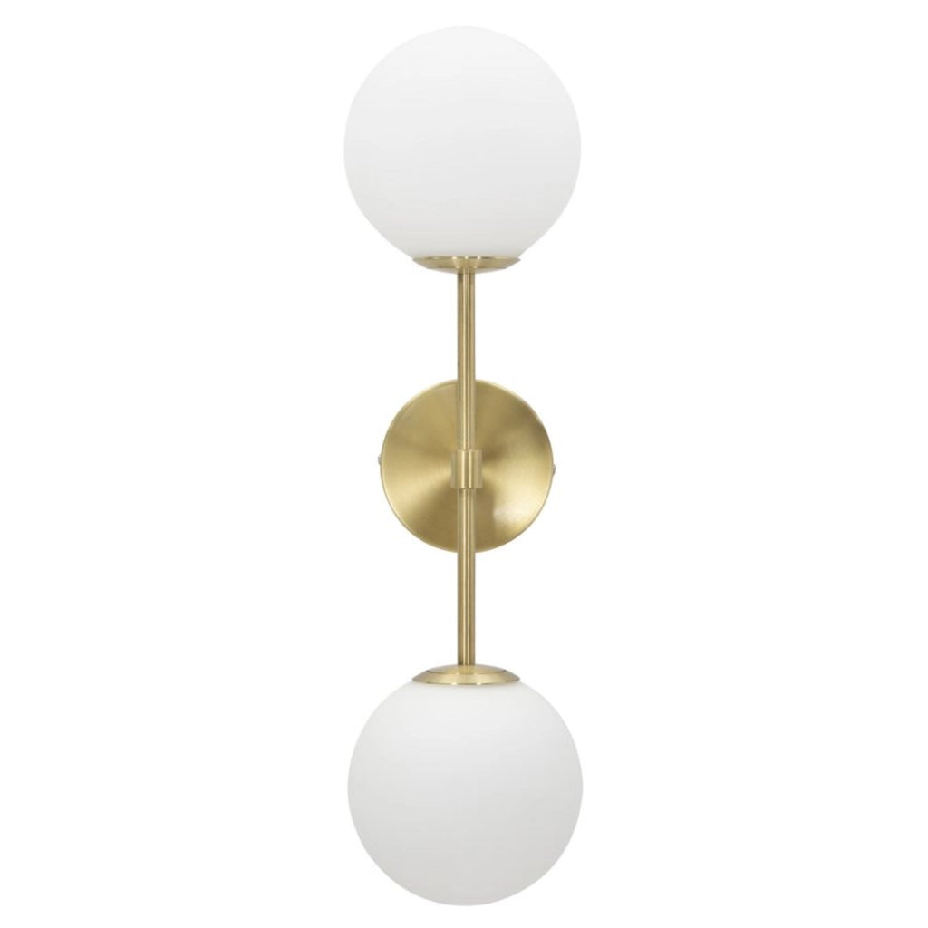 Lampada a Parete VKH53, Oro, Metallo, 15x21x55 cm
