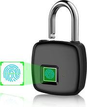 Sistema di chiusura a impronta digitale - Antifurto - Ricaricabile via USB - P30 - Chiusura a muro.