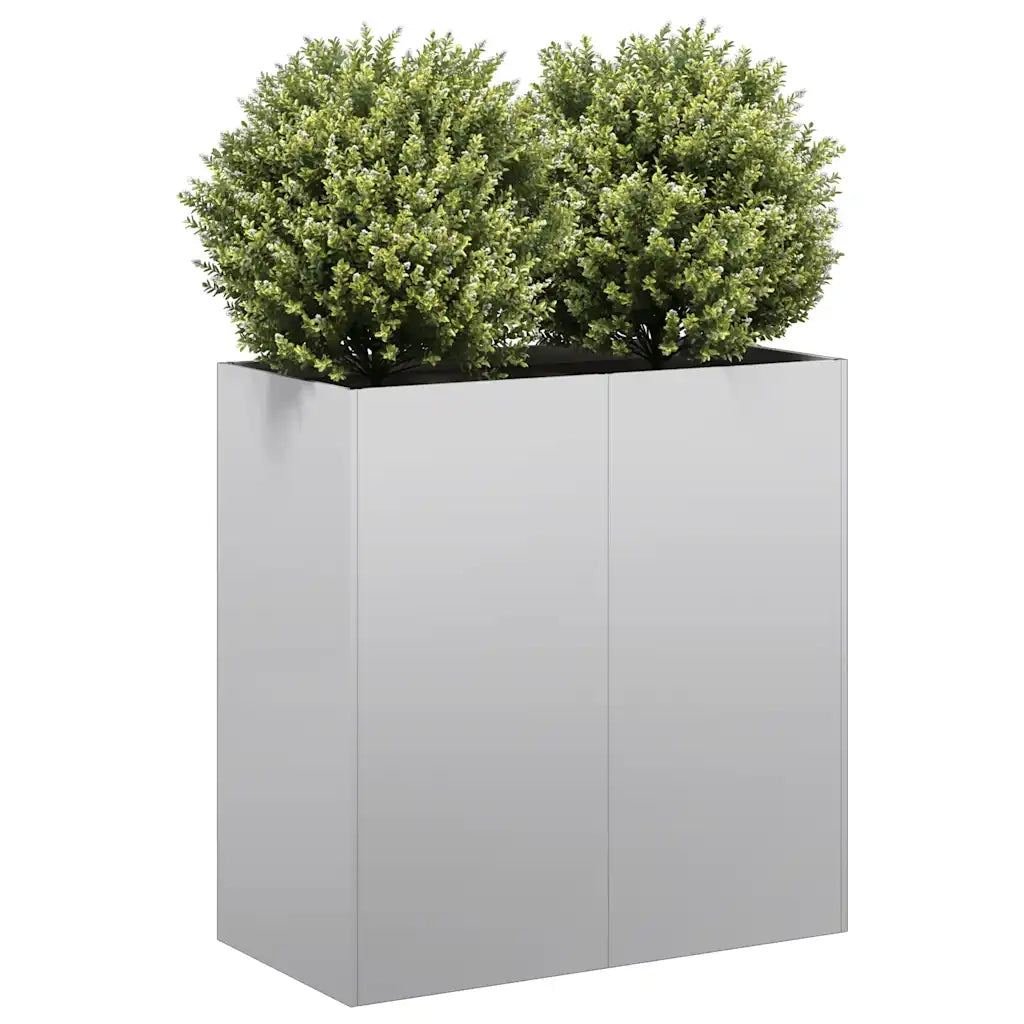 Fioriera 80x40x80 cm in Acciaio Zincato 860715