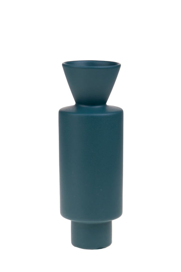 Set 2 Vasi Sovrapposto H Ø 27 cm