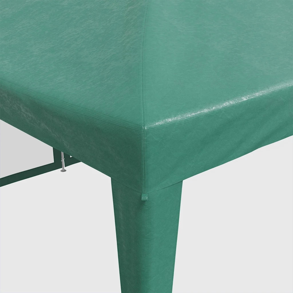 vidaXL Tenda per Feste con 12 Pareti Laterali in Rete Verde 8x4 m HDPE