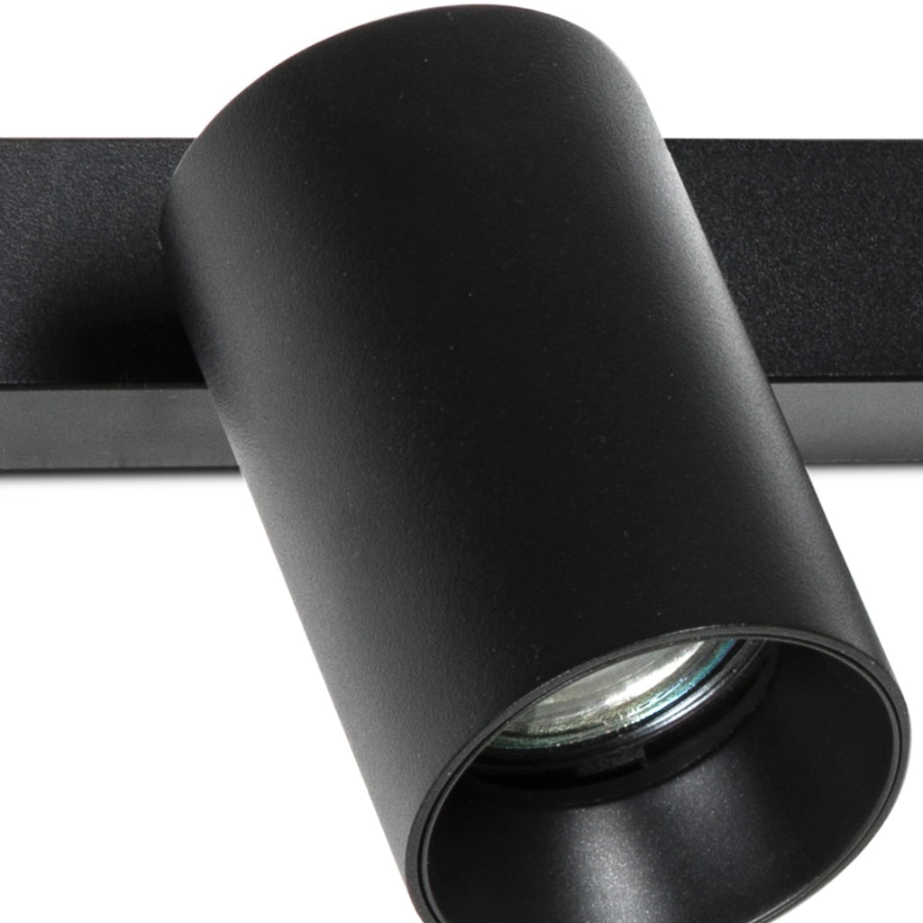 Faro Barcelona 43745 - STAN 3L Lampada da parete/plafoniera nera