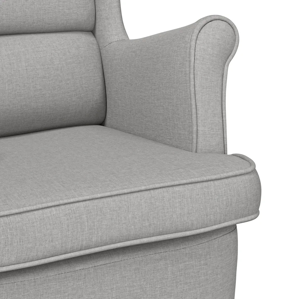 Divano Sedia-Poltrona-Poltroncina Nuvola Grigia 74x84x100 cm in Tessuto