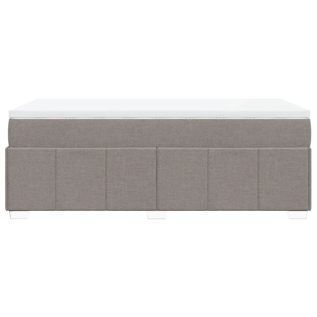 Giroletto a Molle con Materasso Tortora 90x200 cm inTessuto 3285446