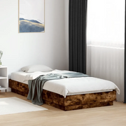 Giroletto senza Materasso Rovere Fumo 100x200 cm in Truciolato 839599