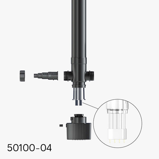 Lampada UVC 55 W di ricambio per chiarificatore per laghetti CUV-155