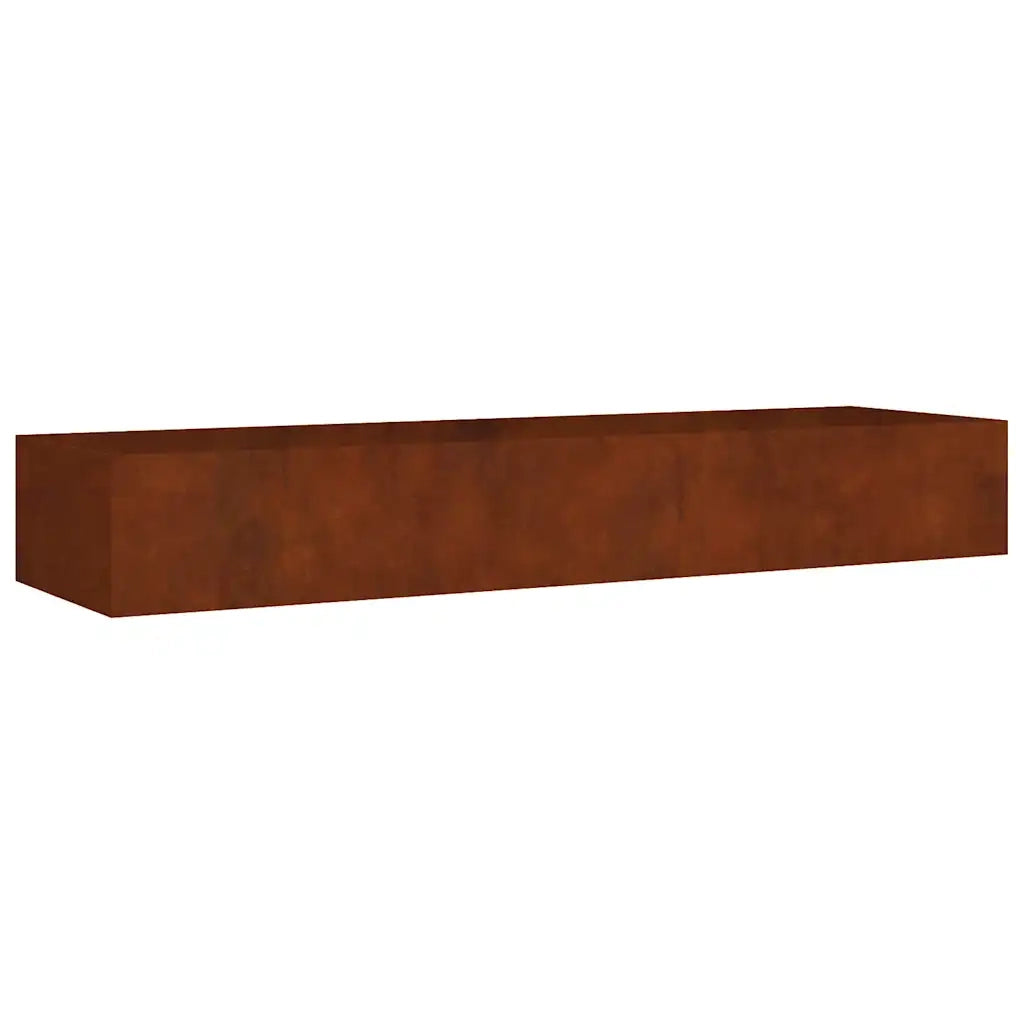 Fioriera Rialzata da Giardino 280x80x40 cm in Acciaio Corten 824534