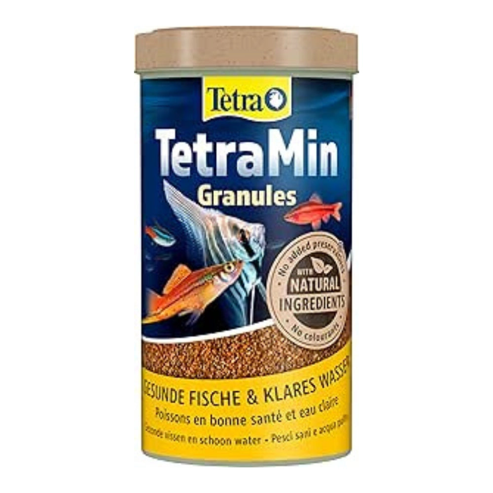 Tetra TetraMin Bioactive Granules - Mangime in granuli per pesci marini e d'acqua dolce Formato: 500 ml