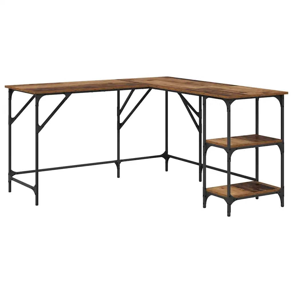 Scrivania Legno vecchio 139 x 139 x 75 cm Legno multistrato 882865
