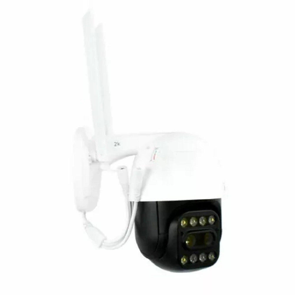 Trade Shop - Telecamera Panoramica Di Sicurezza Ip 2khd Wifi Ai Dome 360° Impermeabile Q-s700 -