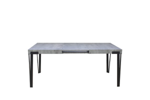 Tavolo Allungabile 200-304x90x77 cm Rio Cemento Telaio Antracite