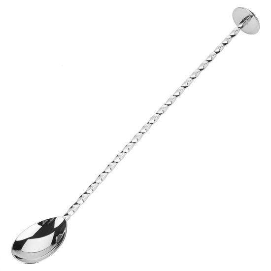 Lepel per Cocktail - Ideale per la Preparazione e la Mescolazione - Perfetto per Cocktail - 27 cm - Resiste al Lavastoviglie - Accessorio per Bicchieri a Strati - Ideale per la Bar Home