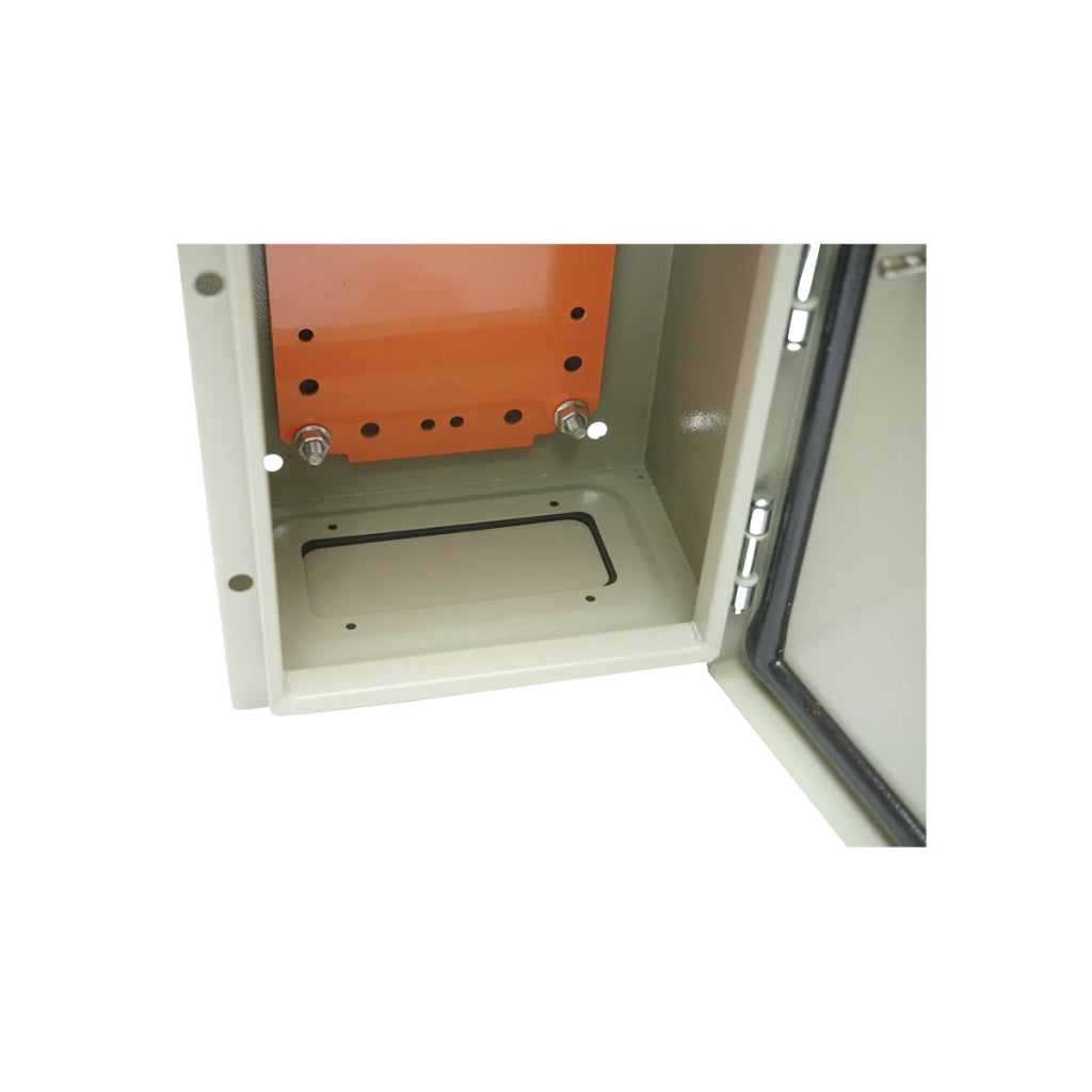 Quadro elettrico in metallo con controquadro, PT 250x200x150mm, IP65