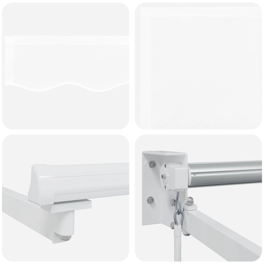 Tenda Retrattile Manuale Bianco 450x300 cm