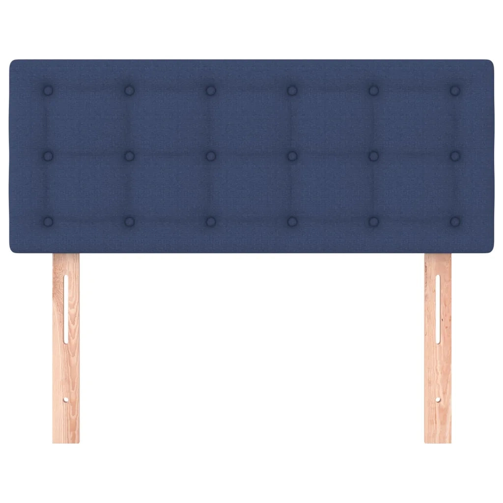 Testiera Blu 80x5x78/88 cm in Tessuto