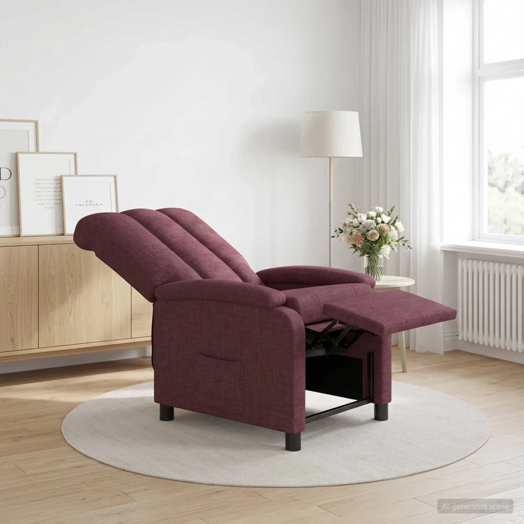 Divano Sedia-Poltrona reclinabile Viola Tessuto 470212