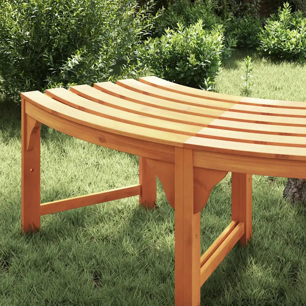 Panchina per Alberi Naturale 160 x 80 x 45cm 4108061