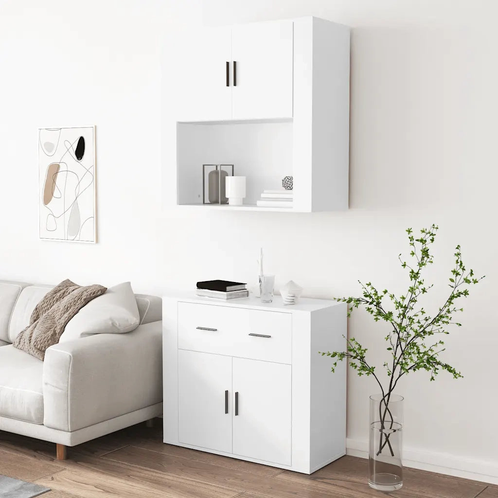Credenza Bianca in Legno Multistrato 3185367