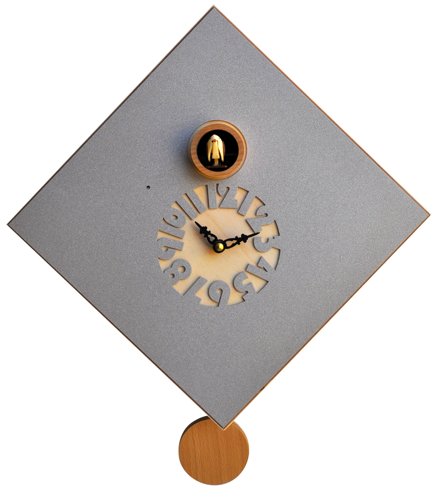Orologio a Cucù da Parete 36x36x12cm Pirondini Italia Modern