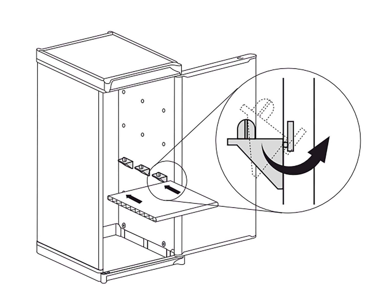 Armadio da Esterno 34x40x85 cm 1 Anta 1 Ripiano in Resina Grigio