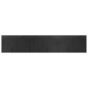 Tappeto del soggiorno | Tappeto Rettangolare Grigio 60x300 cm in Bamb¨´
