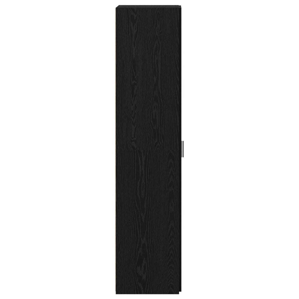 Credenza 2 pcs Rovere Nero 50 x 42,5 x 185 cm 3365587