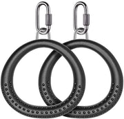 Trapezino da Sospensione - 2 Pezzi - Design Antiscivolo - Leggero - Multifunzionale - Adatto per Attività All'Aperto - 13 cm Diametro del Manico - Tendalino da Sospensione