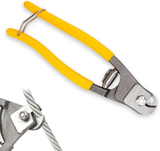 Tang per taglio cavi con alta resistenza e manico ergonomico - Per cavi e cavi in acciaio inossidabile - Taglia cavi per riparazione del sistema di frenata della bicicletta