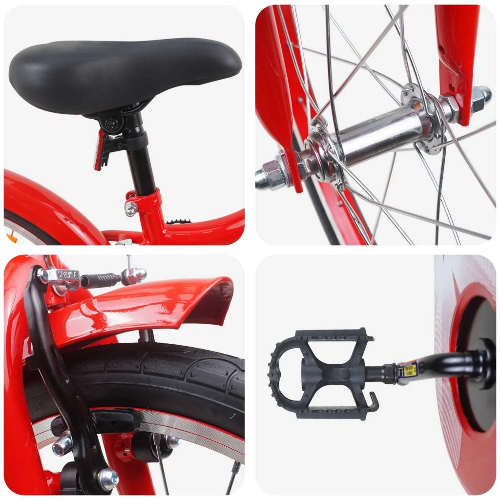 Bicicletta per Bambini 18 Pollici per bambini dai 5 ai 7 anni 42009384
