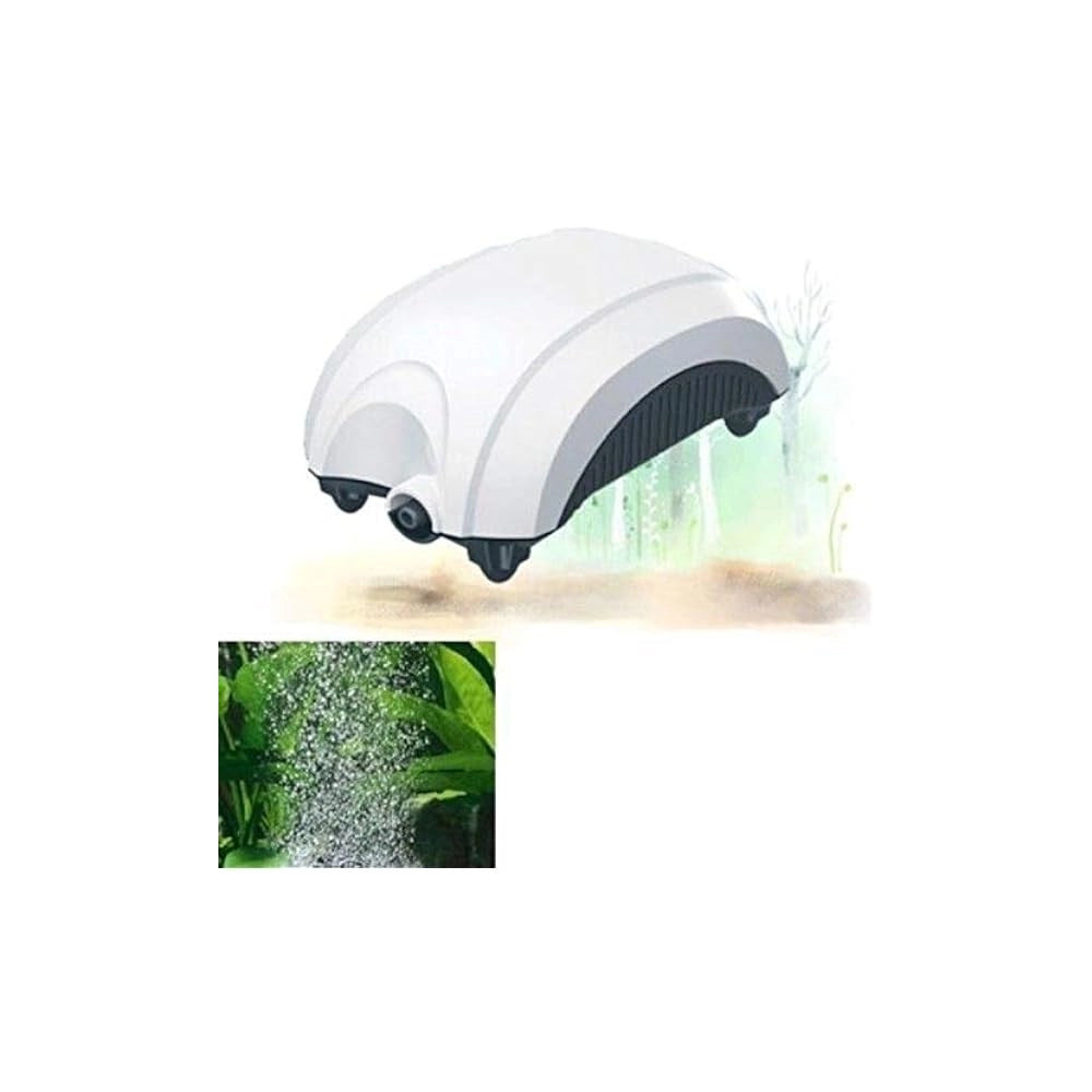 Trade Shop - Pompa Aria Areatore Aeratore Per Da Acquario Pesci 1.6 L/m Esterna 1.5 W Ap1688 -
