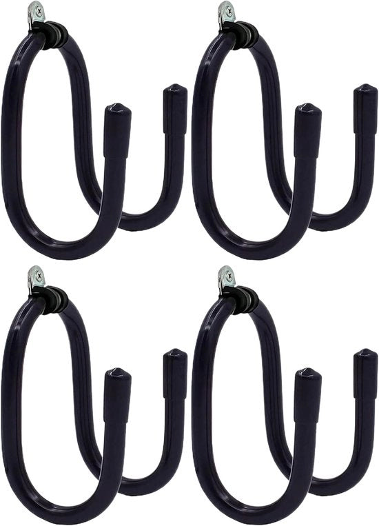4 Set di Supporti per Aspirapolvere - Supporto per Cassetta di Ricarica - Braccio di Sostegno - Standard - Cassa di Ricarica per Jerrycan in Stile W per Negozio e Garage