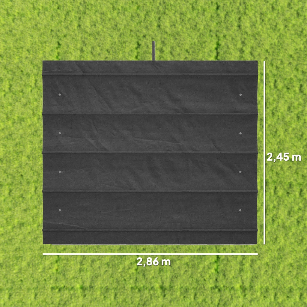 Tenda da sole per pergola ¨C zephmum ¨C 3x2m protezione UV 30+