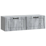 Mobile Porta TV da Muro-Credenza per TV sospesa Grigio Sonoma 98 x 31 x 30 cm 781384